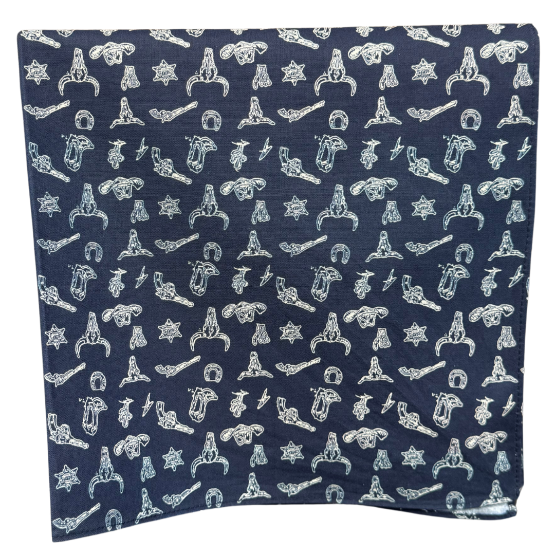 Navy Eston Jones by Jess Scott Neck Scarf