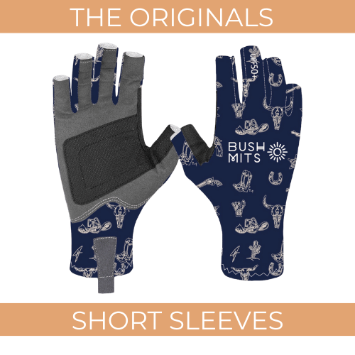 The Navy Eston Jones by Jess Scott UPF 50+ Sun Protection Gloves