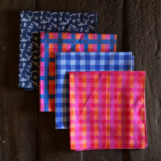 Set of 4 - Neck Scarves Bundles