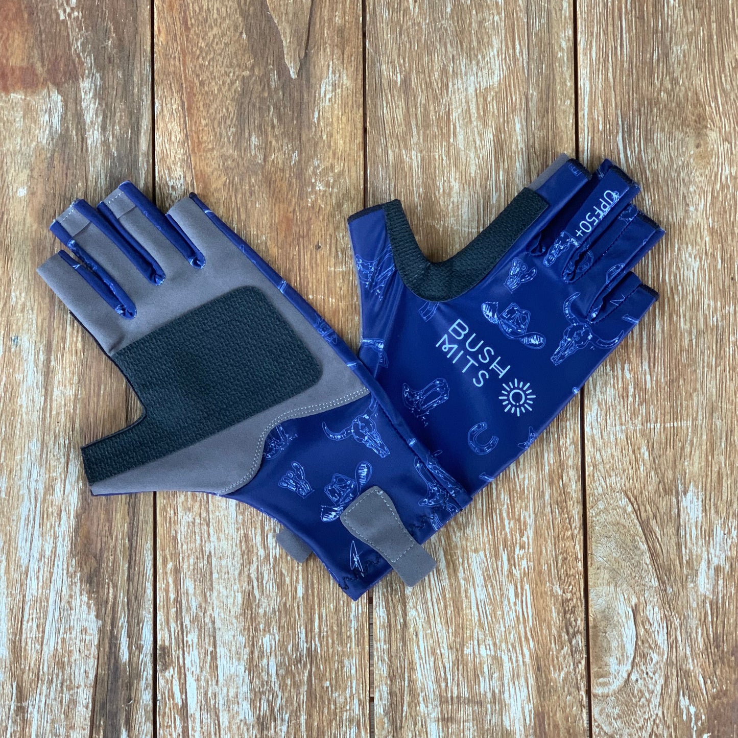 The Navy Eston Jones by Jess Scott UPF 50+ Sun Protection Gloves